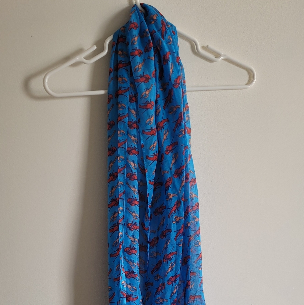 J. Crew lobster scarf